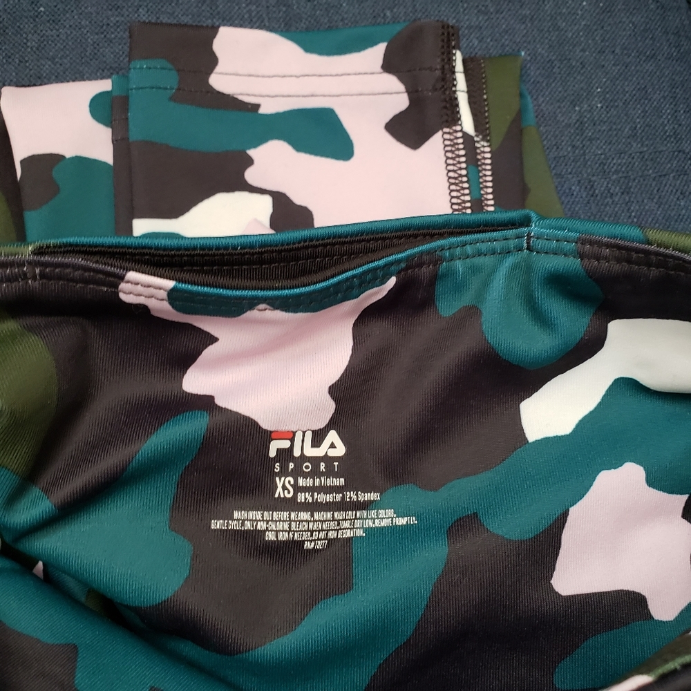 FILA camo tights XS - Picture 2 of 2